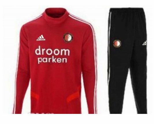 chandals de entrenamiento Feyenoord 2019-2020 rojo